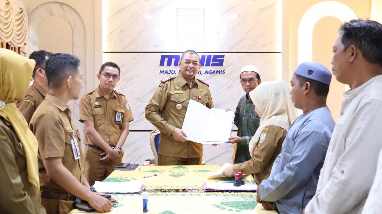 Kegiatan Penandatanganan Naskah Perjanjian Hibah Daerah (NPHD) Hibah Keagamaan Tahun Anggaran 2026